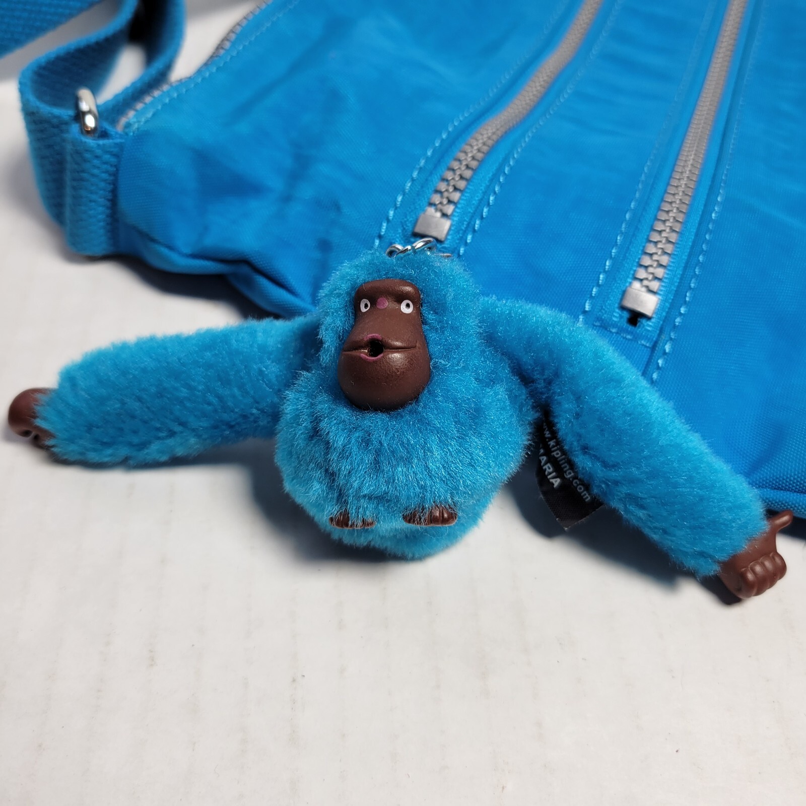 Kipling Alvar Solid Crossbody Shoulder Bag Blue T… - image 2