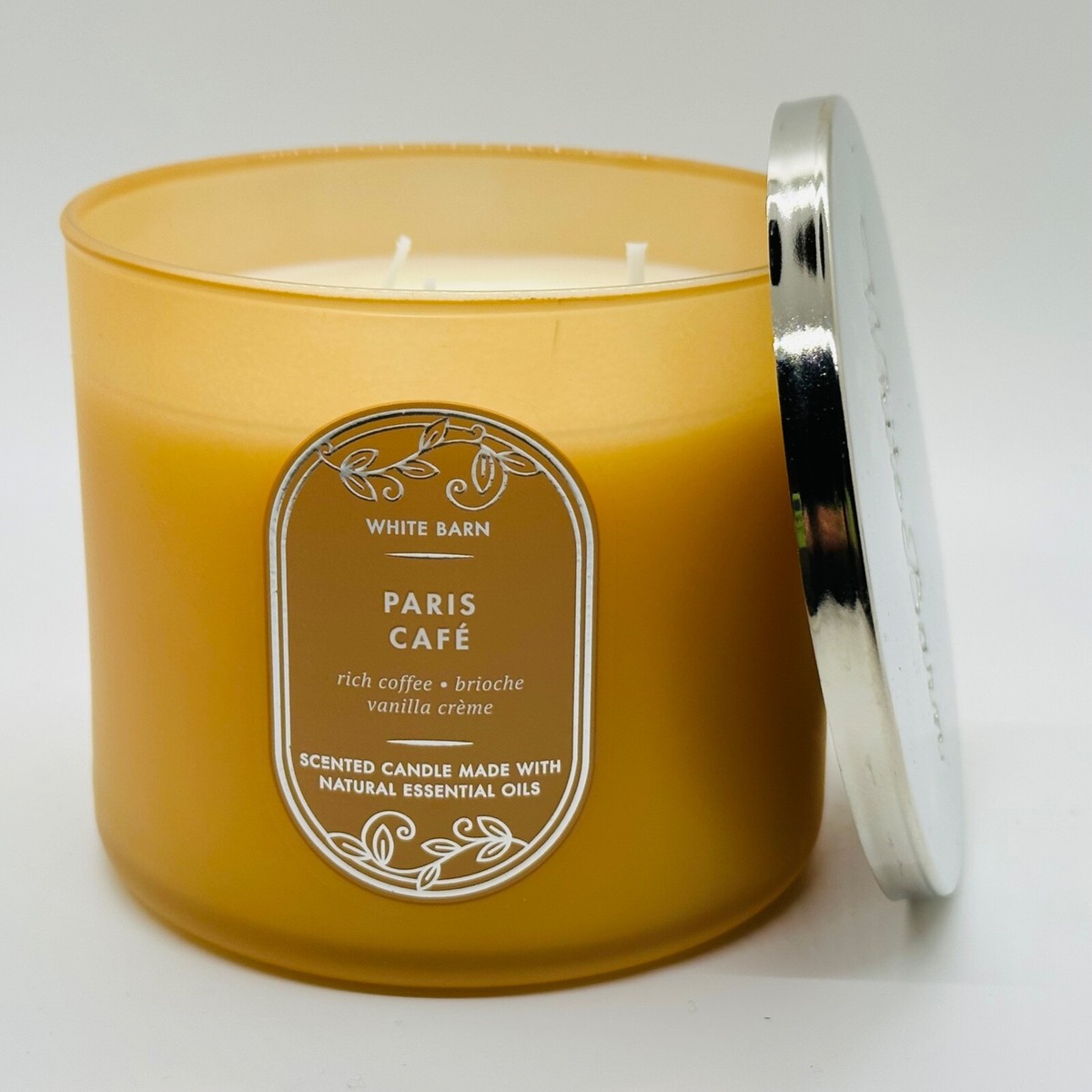 Bath Body Works PARIS CAFE Rich Coffee Scented Wick Large