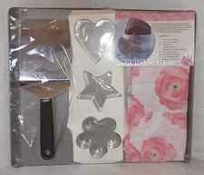 Cooking Light for Dressbarn 6 Pc Cookie Sheet Gift Set Spatula Cutters Apron