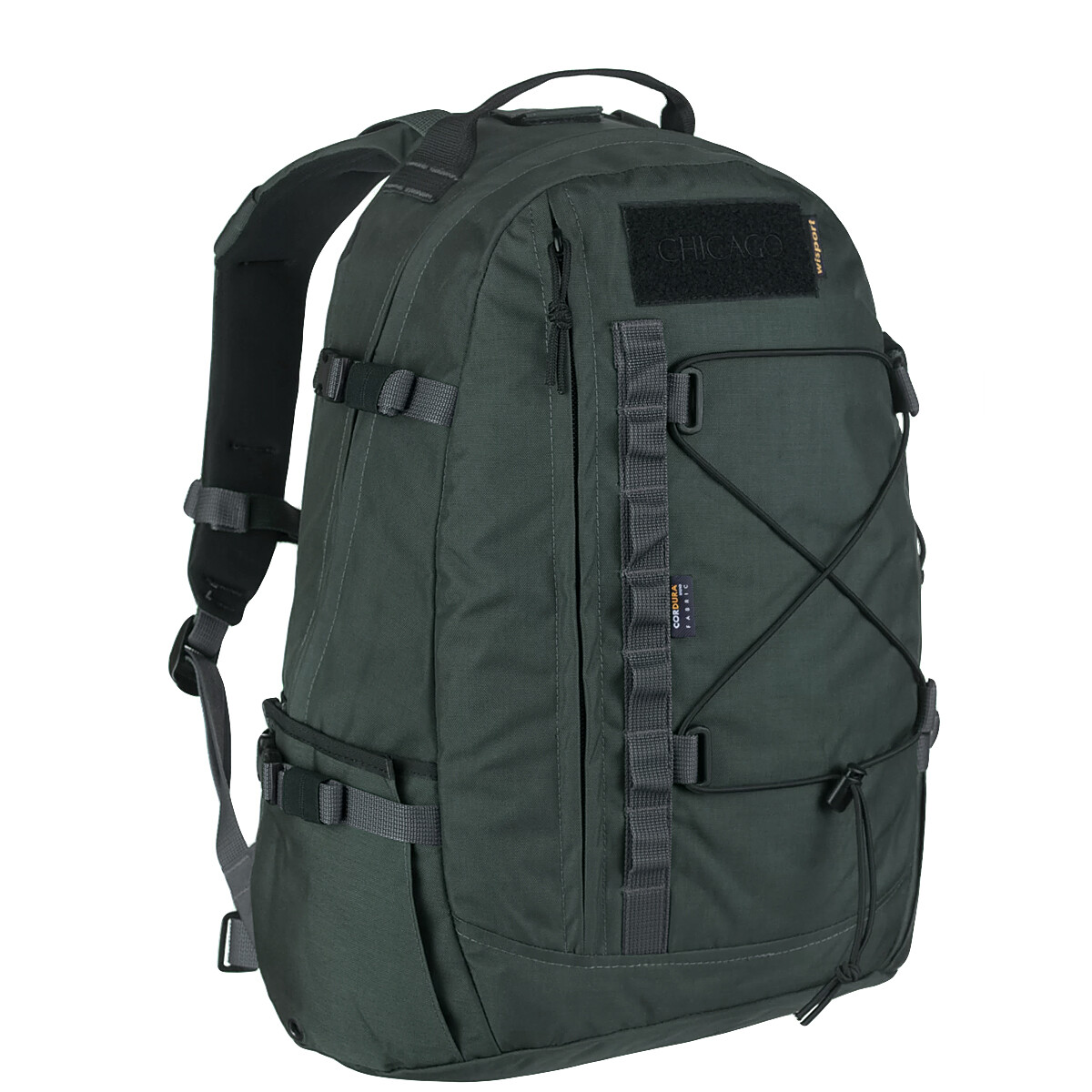 Mochila Wisport Chicago Militar Táctico Molle Ejército Ligero Grafito