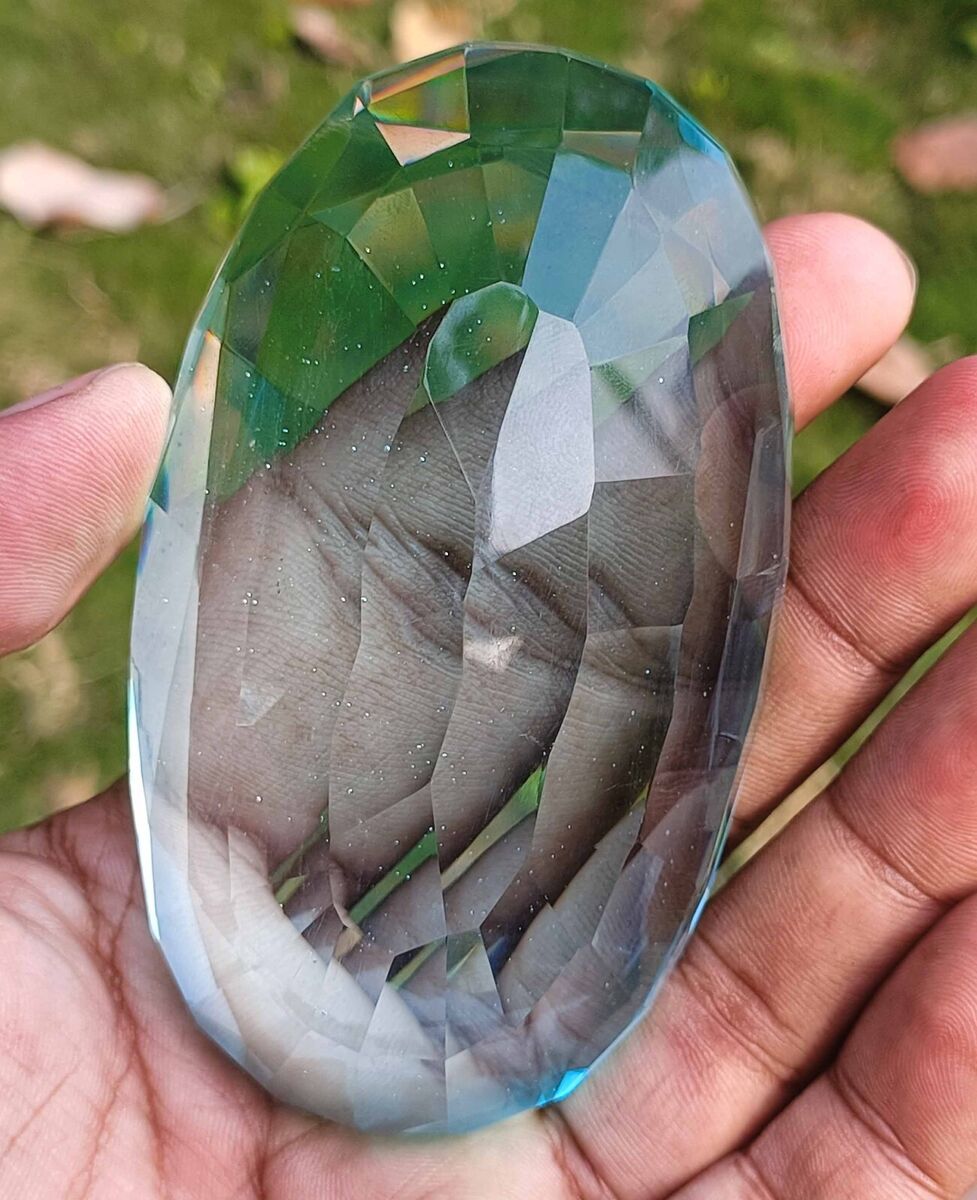 SPECTACULAR SKY-BLUE AQUAMARINE 1225 CT EGL TRANSPARENT OVAL SPECTACULAR SKY-BLUE AQUAMARINE 1225 CT EGL TRANSPARENT OVAL
