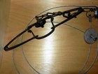 Vintage #montgomery 11 Double Long Spring Trap W/cable 1970s Excellent