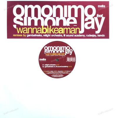 Simone Jay - Wanna B (Like A Man) Maxi (VG+/VG+) '