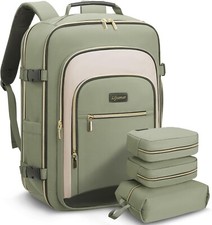 40L Travel Backpack for Women  Men, Large Carry on Backpack for Airplanes with