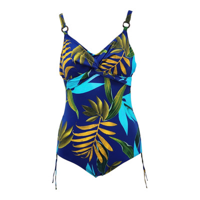 Fantasies Pichola Twist Front Badeanzug Tropical Blue UVP 92,00 UK-Größe 34DD