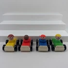 New ListingVintage Fisher Price Little People Parking Garage 930 Car Replacements All 4