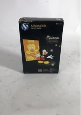 HP 100 Sheet Advanced Inkjet Printer Glossy Photo Paper in Original Box