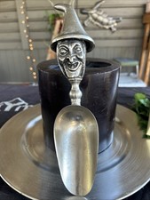 Silver Metal Halloween Witch Ice Scoop