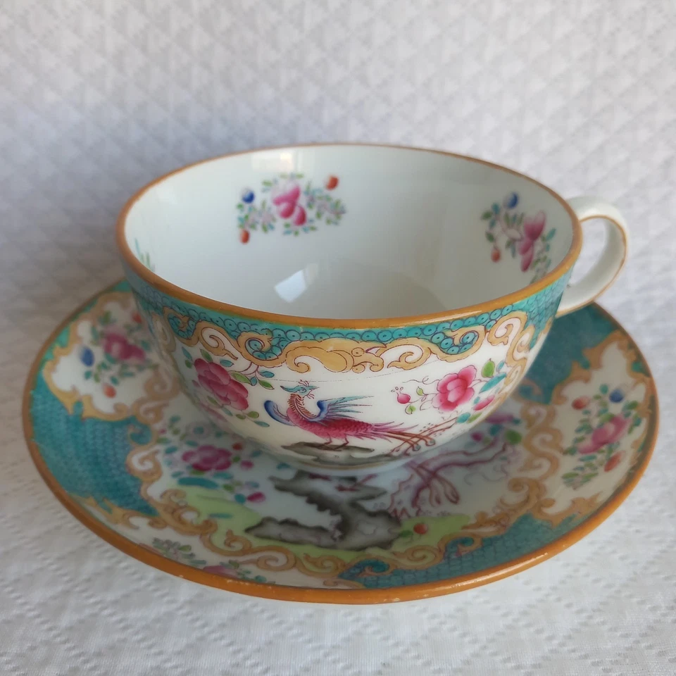 Tasse ancienne Minton & Co – décor n° 4910 – Porcelaine anglaise XIXe - Photo 2/4