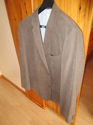 Jacket Sakko CANDA erdfarbend pastellfarbend samtartig Größe 30 - Bild 1 von 4