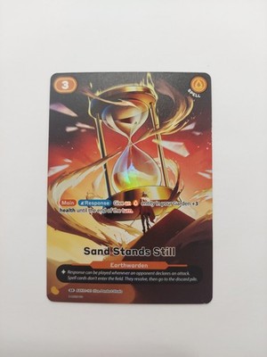 Azuki TCG Sand Stands Still SR Foil AZK01-101 Gates Awakened