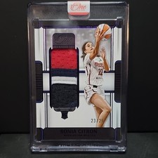 Panini One and One Sonia Citron Washington Mystics Patch Rookie /25