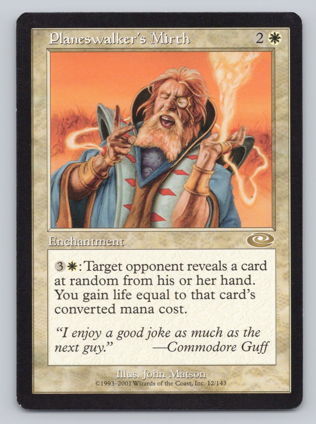 Planeswalker's Mirth R Planeshift 12 NM