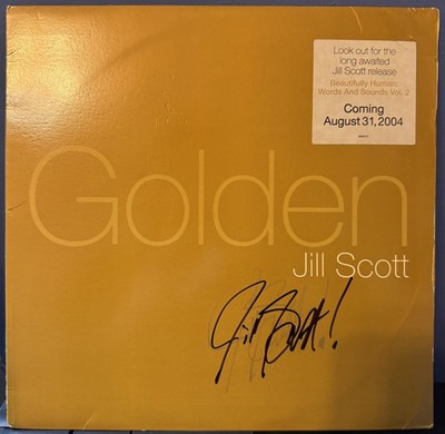Jill Scott signed Golden 12