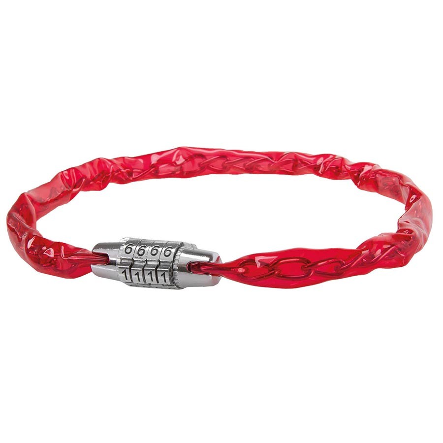 Комбинированный кабельный замок Ventura красный 2790₽