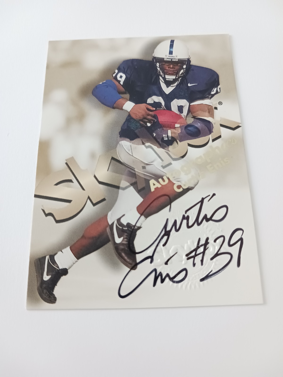 Curtis Enis Skybox Premium Autographics # Autographics
