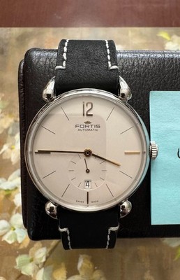 Fortis Orchestra Date White - RARE - MINT - Ref 900.20.32