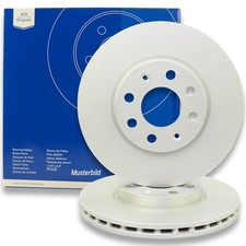 2x ATE Bremsscheibe Ø260mm vorne passend für NISSAN MICRA IV (K13K) 1.2