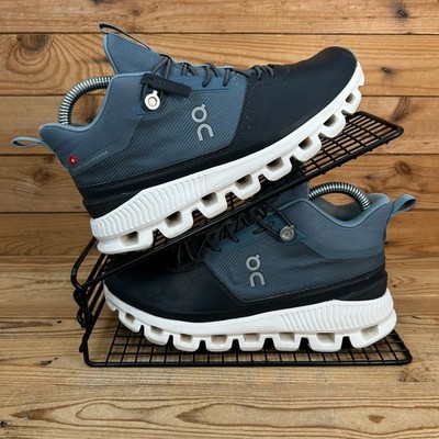 On Laufschuhe Damen Größe UK 4 Cloud Hi wasserdicht blau Walk Wandern Outdoor