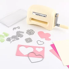 Mini Manual Die Cutting and Embossing Machine With Cutting Pads For Card Making