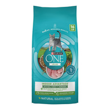 Purina ONE Plus, Indoor Advantage, Dry Cat Food, Turkey, 16 lb Bag 2.47 per pound