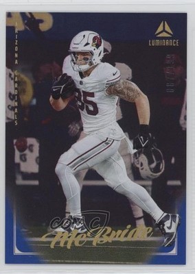 2025 Panini Luminance Blue 87/199 Trey McBride #25 9cf
