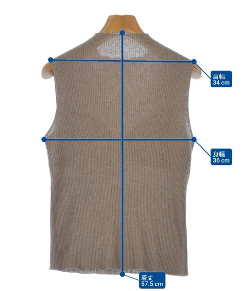 AMERI Vests/Sleeveless Brown (Approx. XS) 2200653… - image 6