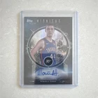 Topps Midnight 2025-26 Nikola Topic Midnight Oil Marks Auto MO-NT Thunder NBA