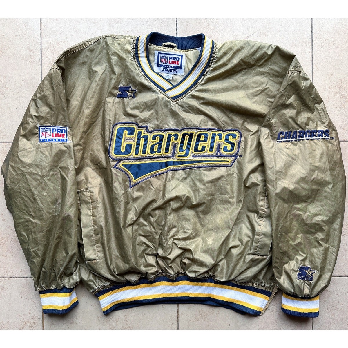 90s STARTER NFL PRO LINE Chargers スタジャン 90s STARTER NFL PRO LINE Chargers スタジャン VTG STARTER PRO LINE