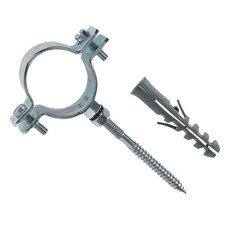 2 pz COLLARE TUBI ACCIAIO RAME MULTISTRATO FERRO ZINCATI INOX FISCHER 1" mm 32