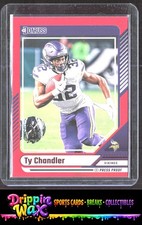🔥Ty Chandler 2024 Donruss Press Proof Red #248 SKU21-1🔥