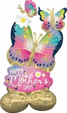 Mother's Day Vibrant Flutters 44" AirLoonz Balloon