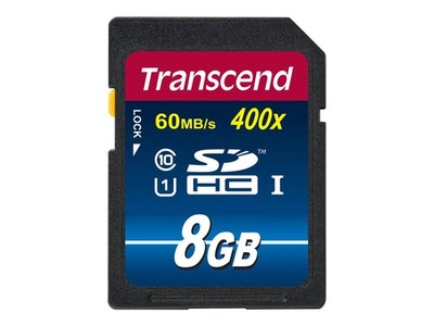 Transcend TS8GSDU1 Premium - Flash Memory Card
