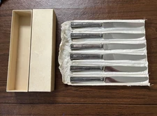 Buckingham 1924 Dinner Knives by Wallace & Sons-hollow handle with SS blades