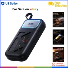 High-Speed SD Micro SD Card Reader Adapter with Storage for Phone Laptop Mac