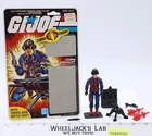 Scrap-Iron V1 100% Complete 32 Cardback 1984 G.I. Joe Hasbro Vintage Figure