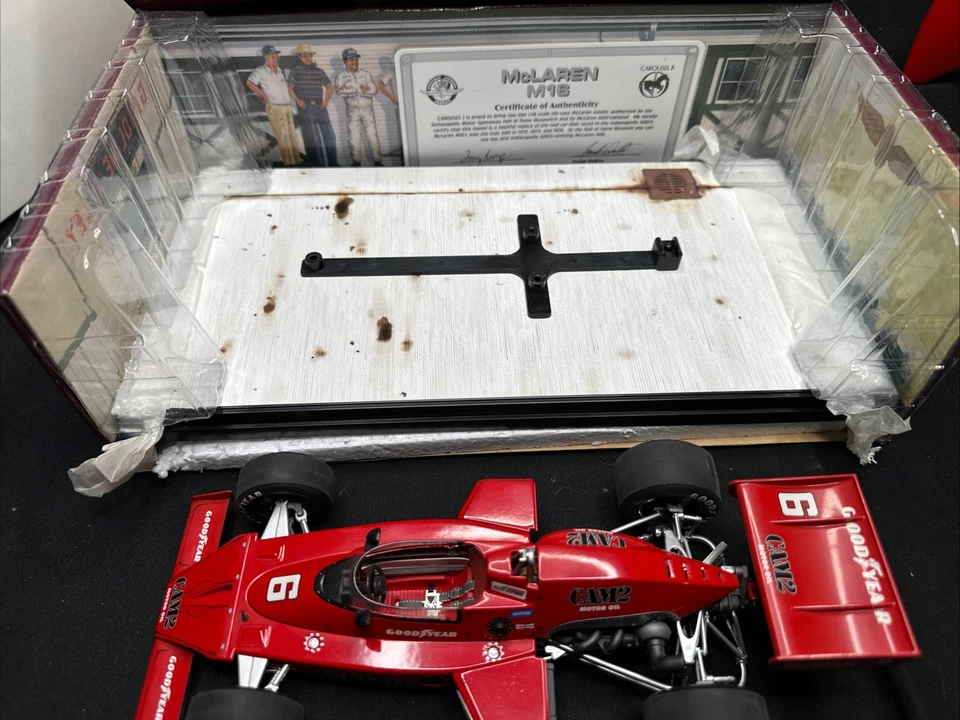 Formula 1 Classic Race Car Grand Prix Concept Hot Rod Built Model Promo18  - Image 2 of 4