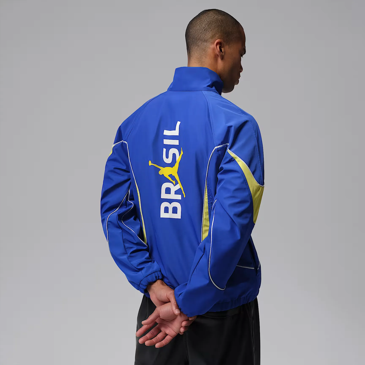 Nike Jordan Brazil Soccer Team Jacket Size L | eBay