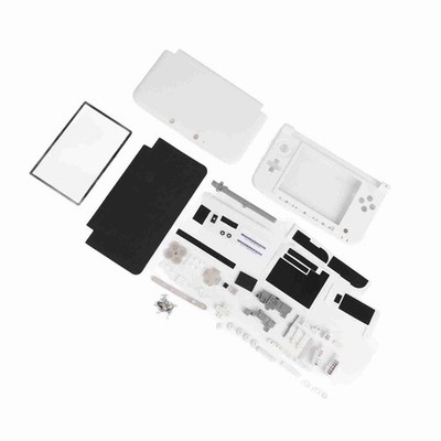 Full Housing Case Cover Shell Repair Parts Komplettes Ersatz-Kit Für 3DS XL Weiß