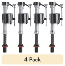 4 pack 400A Universal Toilet Tank Repair Valve Adjustable Height