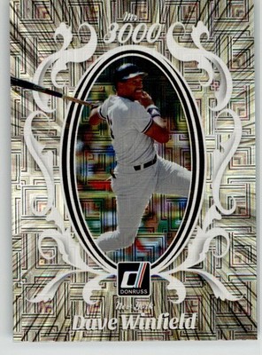 Dave Winfield 2023 Donruss Mr. 3000 Vector M3K-11 New York Yankees