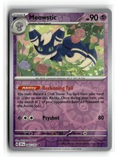 Pokemon: SV08: Surging Sparks Meowstic #085/191 Uncommon,Reverse Holo .P2N