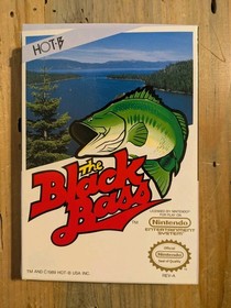 Black Bass (Nintendo NES) Complete in Box CIB