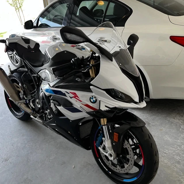 Wheel decals stickers rim stripes for BMW S1000RR S1000XR S1000R M motorrad - Image 4 of 4