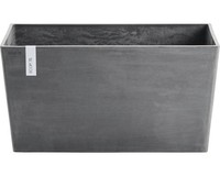 PflanzküBel Ecopots Paris Kunststoff Matt 80 X 38 X 40 Cm Grau