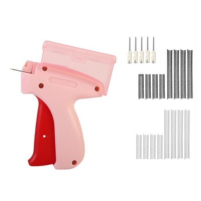 Pink Sewing Gun Lightweight for Travel Emergency Repair Effortless Fabric Fixing