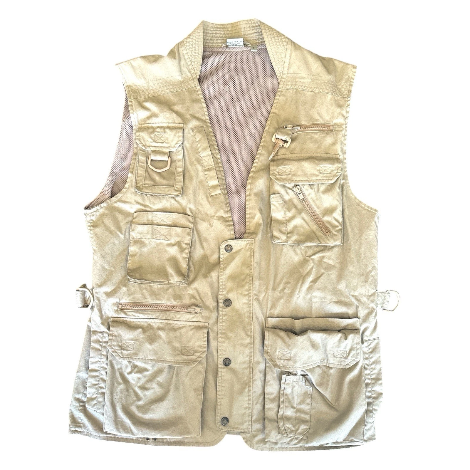 Kodak Photography Vest Mens Large Multi Pocket Utility Outdoors Attacapannu