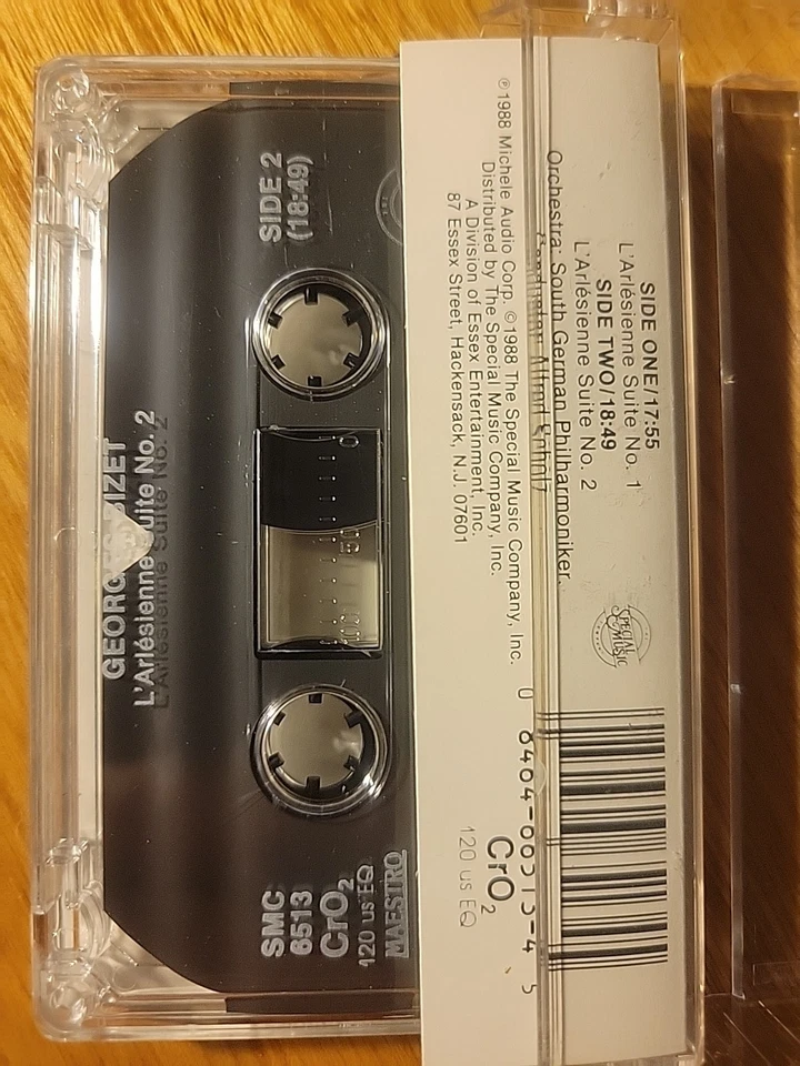 Bizet:  L'Arlesienne   suites No. 1 and 2     cassette - Image 3 of 3