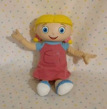Disney Junior 2006 Little Einsteins Annie Stuffed Plush Doll Toy Blonde 8" READ
