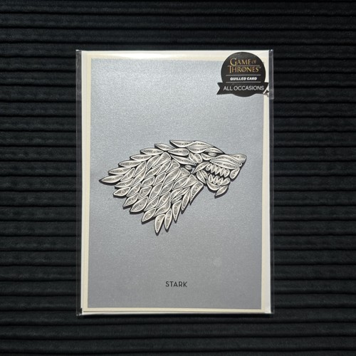 Juego de Cartas Acolchadas Juego de Tronos Stark & Lannister Hecho a Mano Arte 3D Nuevo - Imagen 5 de 6